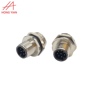 Montaje en panel M12 4P 5P macho hembra IP67 IP68 impermeable Circular <span class=keywords><strong>7</strong></span> 8 12 <span class=keywords><strong>Pin</strong></span> Sensor Cable conector muestra gratis - Product Image 6