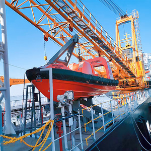 Barco Rápido SOLAS de Fibra de Vidrio de 6 Metros y 20 Nudos con Capacidad de Carga de 6-15 Personas, Certificado CCS/BV/EC/IRS - Product Image 5