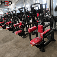 Máquina de Entrenamiento para Elevación de Hombros, Máquina de Elevación Lateral con Peso, Equipo de Entrenamiento de Fuerza para Gimnasio Comercial