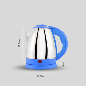 กาต้มน้ำไฟฟ้าคุณภาพสูง ความจุ 1.5/1.8/2.2 ลิตร ทำจากสแตนเลส - Product Image 3