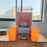 Livraison gratuite aux États-Unis Prix 520 Inclure Fret Automatique Orange Juicer Machine/Industriel Extracteur De Jus D'orange Prix