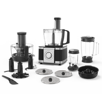 Robot Culinaire Commercial Multifonctionnel 12-en-1 Intelligent pour Cuisine avec Hachoir à Viande et Préparateur de Repas pour Bébé