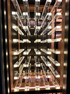 Vitrine d'exposition à comptoir haut en acier inoxydable pour boisson au <span class=keywords><strong>vin</strong></span> de liqueur pour la présentation de la salle de culture du <span class=keywords><strong>vin</strong></span> de sauce - Product Image 6