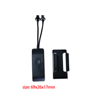 Convertisseur de tension rechargeable intégré avec batterie Li-ion de 300 mAh pour fil et ruban EL, matériau plastique, produit de conversion de tension EL rechargeable