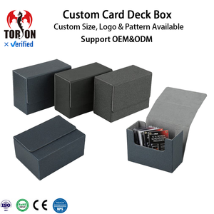   Boîte de rangement pour cartes surdimensionnée 600+ places, organisateur grande capacité pour jeux de cartes à collectionner TCG CCG Yugioh PTCG Commander Collection - Product Image 1