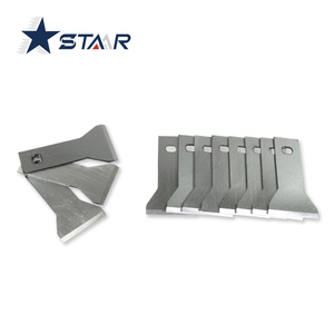 Hoja granuladora de plástico <span class=keywords><strong>EREKA</strong></span>, máquina granuladora de PVC, cuchillo - Product Image 2