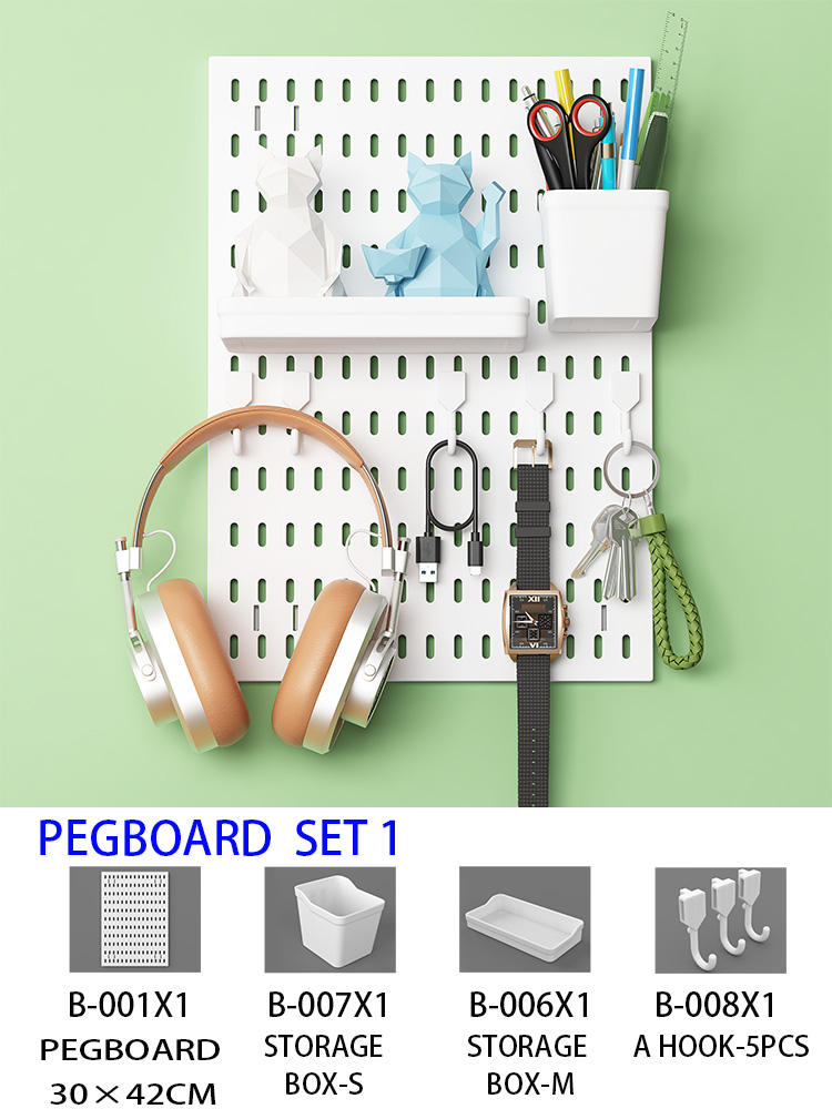 Pegboard set 1 Blanc