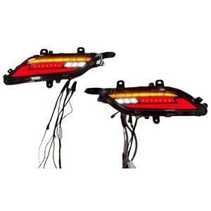 YBJ nuevo 2021 para Toyota Venza & Harrier 80 Series LED Luz de señal de giro parachoques trasero bombilla LED que fluye en forma <span class=keywords><strong>H7</strong></span> accesorios de coche - Product Image 1