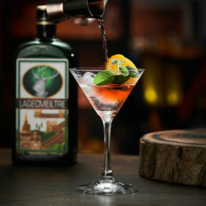 Verre à vin en gros avec logo personnalisé Hxglass 230ml, verrerie de haute qualité en cristal, verre à cocktail Martini Margarita - Product Image 6