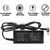 65W adaptateur pour ordinateur portable 19.5V 3.33A chargeur d'ordinateur portable cordon d'alimentation pour HP pavillon 710412-001 pointe bleue 4.5*3.0 adaptateur secteur pour ordinateur portable chaud
