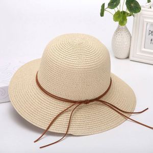 Women Summer Floppy Casual Folding Breathable Cool Grass Korean Large Brim <b>Straw</b> <b>Hat</b> - Product Image 2