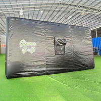 Tente gonflable portative de simulateur de golf pour le loyer d'événement de club de golf