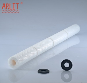 40 inch 0.22 Micron PP micropore Lọc <span class=keywords><strong>Cartridge</strong></span> với <span class=keywords><strong>DOE</strong></span> 222 226 cho lọc nước hệ thống lọc thiết bị công nghiệp - Product Image 2