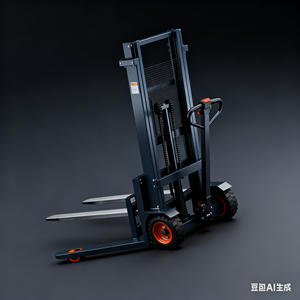 1T 2M Altura de elevación Fácil de operar Precio bajo Apilador hidráulico manual Equipo de elevación industrial con certificación ISO - Product Image 2