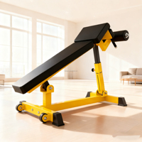 Fabricant d'équipements de fitness et de musculation, Banc plat polyvalent pour musculation, Banc inclinable