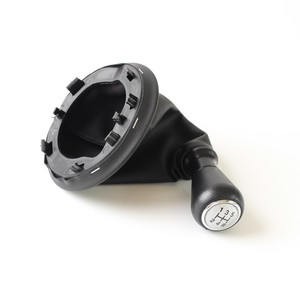 Poignée de levier de vitesse en cuir pour voiture, pour Citroën Berlingo III MK3 Peugeot Partner 2008 et plus, design ergonomique - Product Image 1