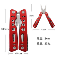 Outil multifonction en acier inoxydable pour extérieur, sports d'intérieur, tournevis pliant, pince combinée, personnalisable, outil de bricolage OEM, vente en gros