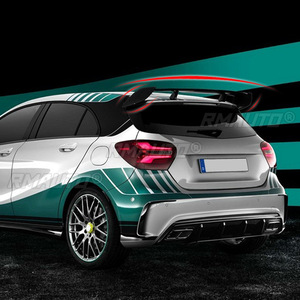 สปอยเลอร์หลังคา ปีกหลังคา สปอยเลอร์หลังคาสำหรับ Mercedes Benz A-Class A180 A200 A260 W176 AMG ชุดแต่งรถยนต์ อุปกรณ์ตกแต่งรถยนต์ - Product Image 3