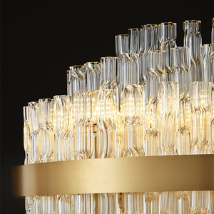 โคมไฟระย้าสไตล์คลาสสิกหรูหราทันสมัยทันสมัยสำหรับรับประทานอาหารในร่มหรือในห้องนั่งเล่นโคมไฟระย้าดีไซน์ใหม่ - Product Image 6