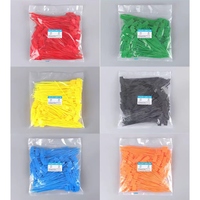 Marqueur de bande passive PP/PE pour identification et étiquetage de câbles, 100 mm, avec couleurs personnalisables et impression laser