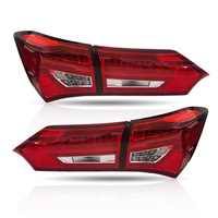 Nouveau design AURON, feu arrière LED rouge étanche en ABS pour Corolla 2014 et plus, 12V, feu stop, feu arrière