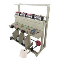 Machine à enrouler et remontoir de fils, pour fils de coton ou de lin, fibre chimique
