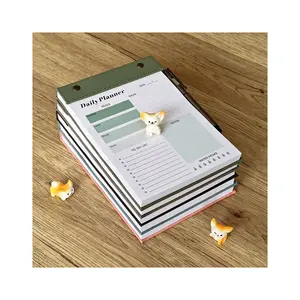 List Promotional Customizable Printing Eco Friendly Stationery Paper A5 A4 A6 Size To Do List Weekly Notepad