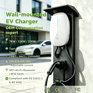 Cargador de Vehículos Eléctricos de 7kW, Tipo 2, 32A, 220V, IP66, Cable de 5M, OCPP, APP, RFID, CE, Garantía de 18 Meses, Comercial, BYD - Product Image 2