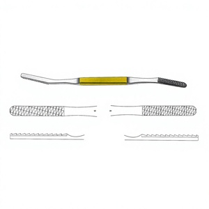 Râpes nasales Fomon 20,5 cm / 8 pouces, angulaires avec inserts en carbure de tungstène TC 40 x 7 mm Fig. 5/6 pour une mise en forme précise des os nasaux - Product Image 1