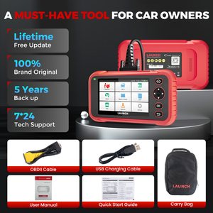 LAUNCH CRP123I V2.0 Scanner OBD2 pour quatre systèmes de voiture avec 7 fonctions de réinitialisation et mises à jour gratuites à vie - Product Image 5