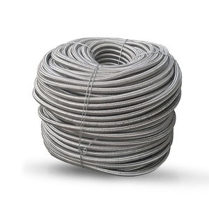 Manguera Flexible de Metal Trenzado de Acero Inoxidable Ml 156601, Funda Protectora de Roscado General para Máquinas Herramienta - Product Image 1