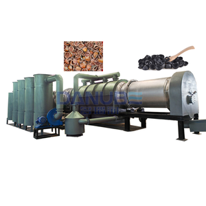 Machine de fabrication de charbon de coco biochar pour chicha, pour la production de bâtonnets de charbon de coque de noix de coco des Philippines - Product Image 1