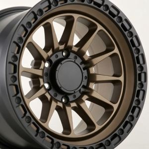 Jantes forgées tout-terrain de 17, 18, 20 et 22 pouces en alliage d'aluminium T6-6061, style Beadlock <span class=keywords><strong>4x4</strong></span> pour Ford F150 <span class=keywords><strong>SUV</strong></span> - Product Image 1