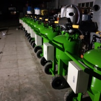 Machine de sablage sans poussière Jichuan Water and Glass avec garantie d'un an et contrôle PLC