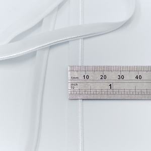 Doux pour la peau 0.8cm Jacquard Plat Ceinture élastique Motif personnalisé Pantalon extensible Sangle Produit - Product Image 5