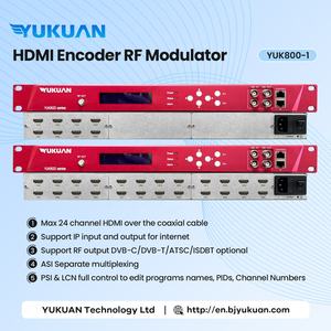 24 in 1 <span class=keywords><strong>HD</strong></span> 인코더 변조기 ISDB T DVB T DVB C 8 주파수 RF 튜너 출력 (MPEG-4 및 웹 기반 NMS 지원) - Product Image 4