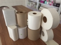 Papier toilette géant doux et économique en pâte de bois vierge, rouleau jumbo pour salle de bain