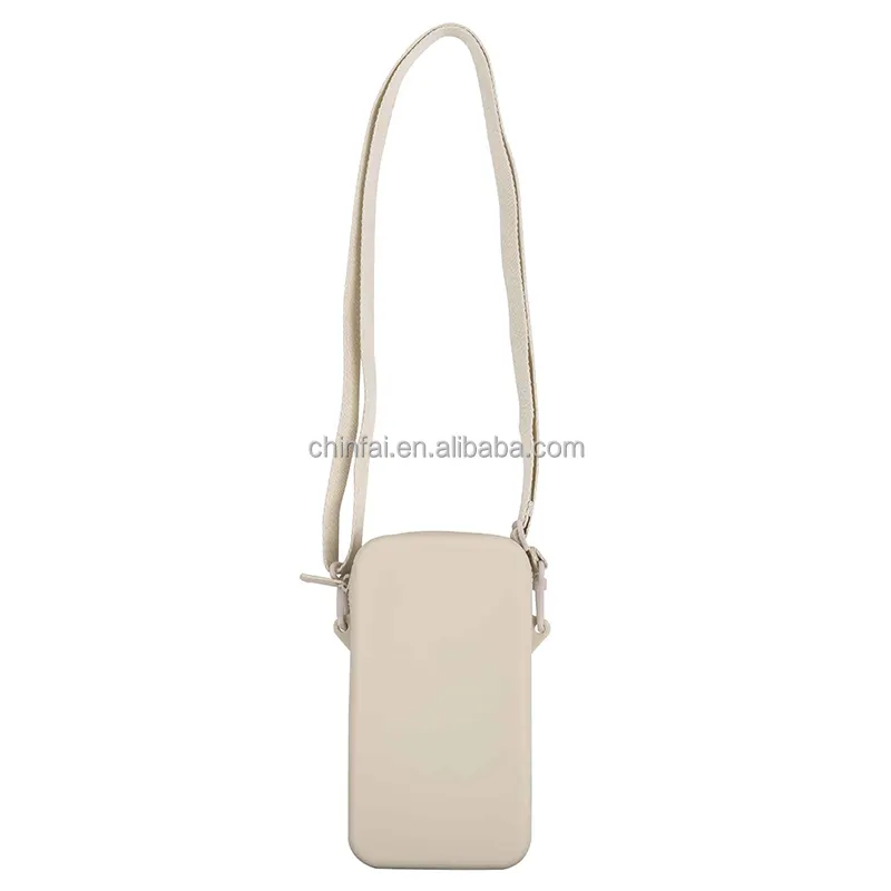 Chinfai Small square crossbody bag Japanese Korean version of the trendy eco silicone bag shoulder messenger bag female