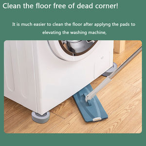 4 pezzi Shock Noise Cancelling supporto per <span class=keywords><strong>lavatrice</strong></span> antiscivolo antiscivolo in gomma per <span class=keywords><strong>lavatrice</strong></span> piedini Anti-camminata - Product Image 5