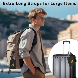 Vente en gros d'accessoires de <span class=keywords><strong>voyage</strong></span> bon marché étiquette de bagage étiquette de valise logo personnalisé étiquettes à bagage blanches en cuir PU - Product Image 6