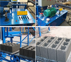 Machine automatique de fabrication de briques de matériaux de construction en <span class=keywords><strong>béton</strong></span> Machine de fabrication de blocs de chaussée - Product Image 5