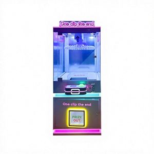 Nouveau modèle de machine à monnayeur métallique à 40 pinces, à commande unique, pour attraper clés, poupées, porte-clés, autocollants et cadeaux - Product Image 1