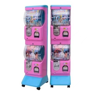 Mini Distributore Automatico a Doppia Funzione per <span class=keywords><strong>Gumball</strong></span> e Capsule a Sorpresa a Sei Colori, a Moneta - Product Image 3