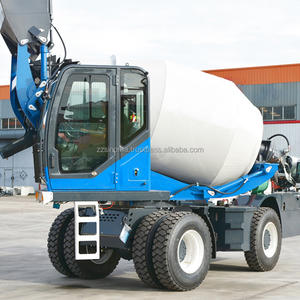 Camión mezclador de concreto automático de alta eficiencia de 500 litros con certificado CE, - Product Image 6