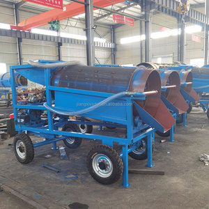 छोटे हीरा/जलोढ़ सोने की धुलाई संयंत्र GT1015 मोबाइल Trommel स्क्रीन के साथ मोरी - Product Image 2