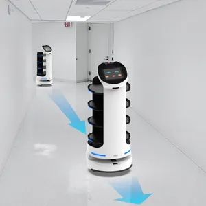 Robot di servizio di navigazione autonoma Robot Hotel Robot consegna cibo