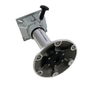 Base de siège de <span class=keywords><strong>bateau</strong></span> marin en aluminium réglable en hauteur avec pivotants - Product Image 4