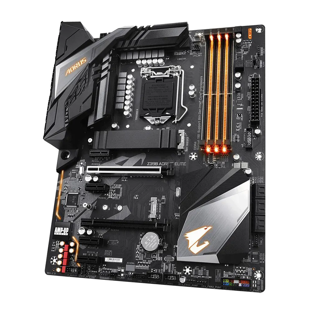 Материнская плата B365M AORUS ELITE для настольных ПК для Gigabyte Micro ATX B365 M.2 SSD 64G LGA 1151 DDR4 PC