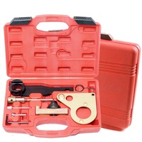 Outil de calage de chaîne Renault pour moteur Nissan Opel 2.0DCI M9R - Outil spécial avec emballage en plastique rouge/noir/doré Fabriqué en Chine