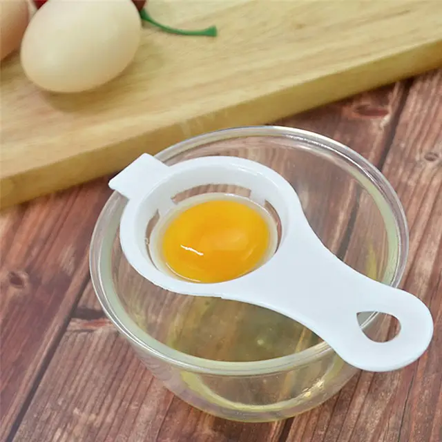 Yumurta sarısı beyaz ayırıcı bölücü çıkarıcı filtre süzgeç aracı mutfak Gadget